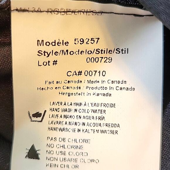 Joseph Ribkoff Y2K Baby Doll Dress Women's 10 Black Silver Sequin Festive Season - Picture 9 of 14